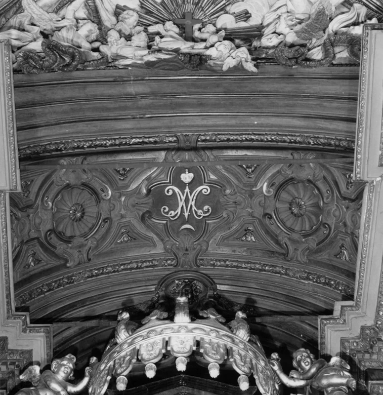 Decorazione plastico - pittorica, Chiesa di S. Maria in Trivio, Roma